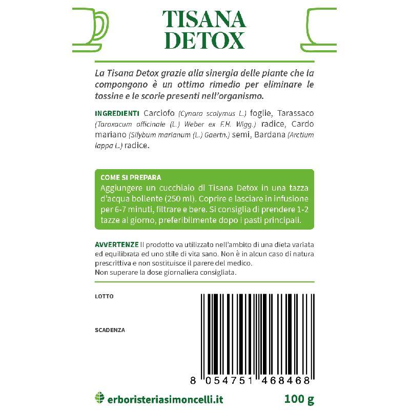 Tisana Detox Erboristeria Simoncelli 