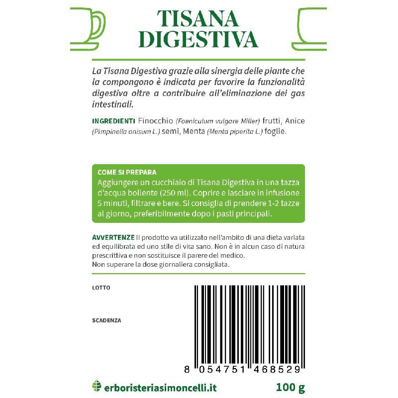 Tisana Digestiva Erboristeria Simoncelli 