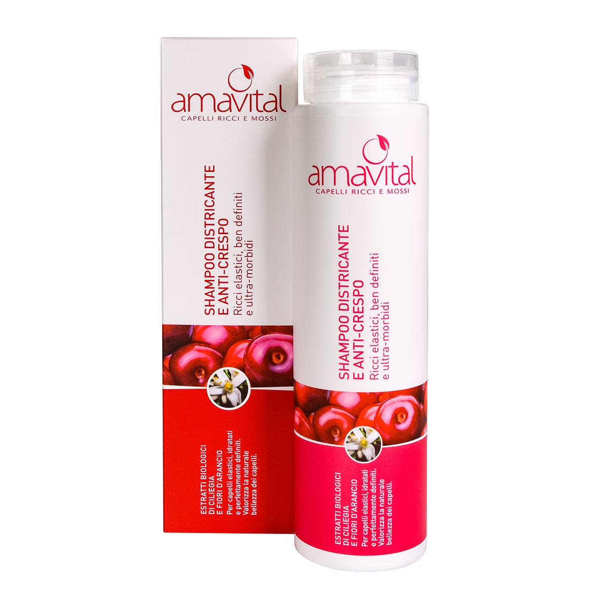 Shampoo Districante Anti-Crespo Amavital