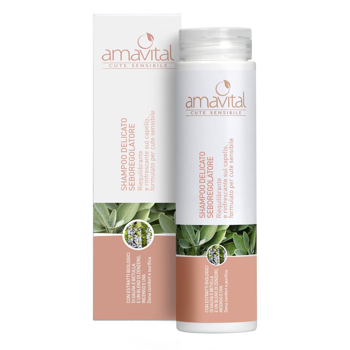 Shampoo Delicato Seboregolatore Amavital