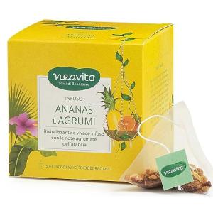 Tisana filtroscrigno ananas e agrumi