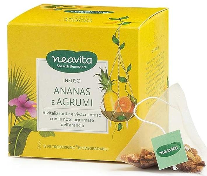 Tisana Filtroscrigno Ananas e Agrumi Neavita