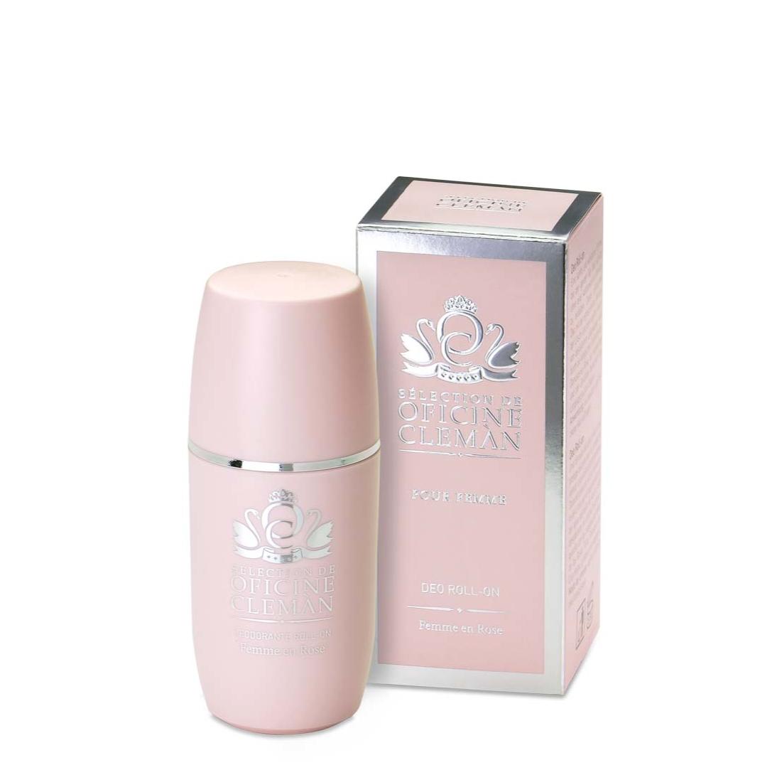 Deo Roll On Femme en Rose Oficine Cleman