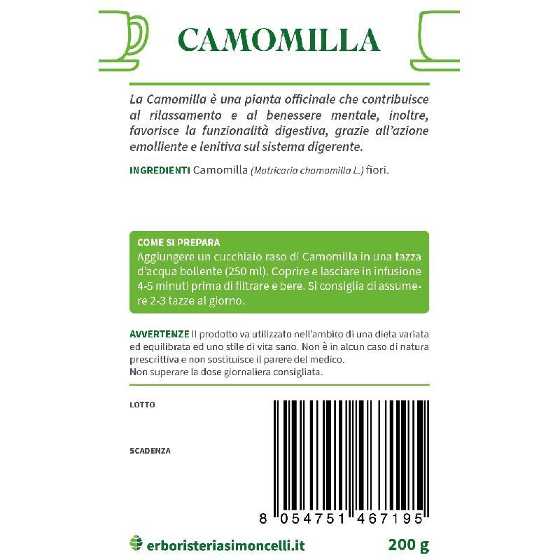 Tisana Camomilla Erboristeria Simoncelli