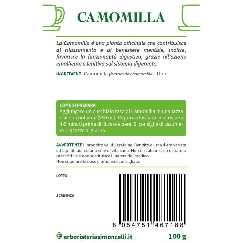 Tisana Camomilla Erboristeria Simoncelli