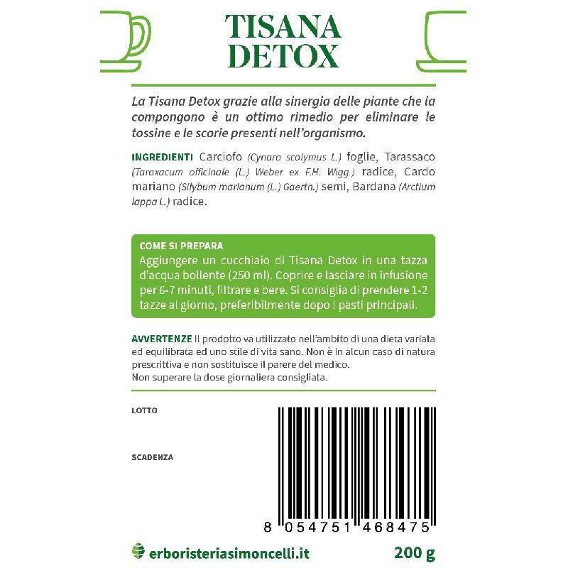 Tisana Detox Erboristeria Simoncelli 