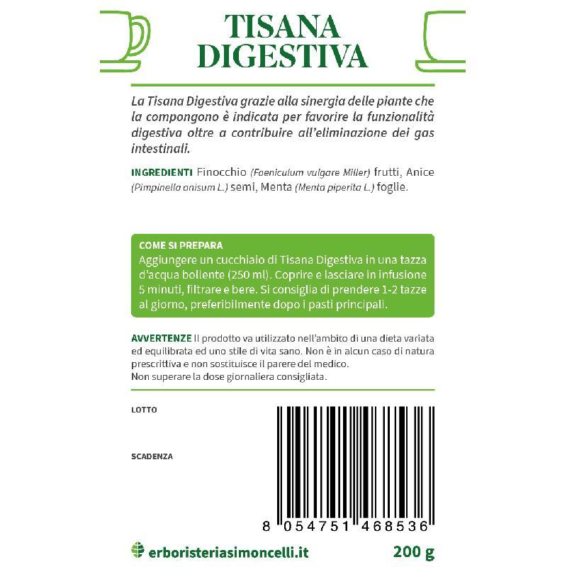 Tisana Digestiva Erboristeria Simoncelli 