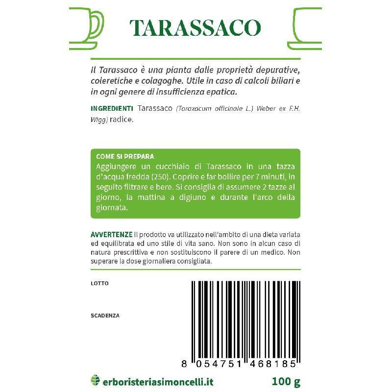 Tisana Tarassaco Erboristeria Simoncelli