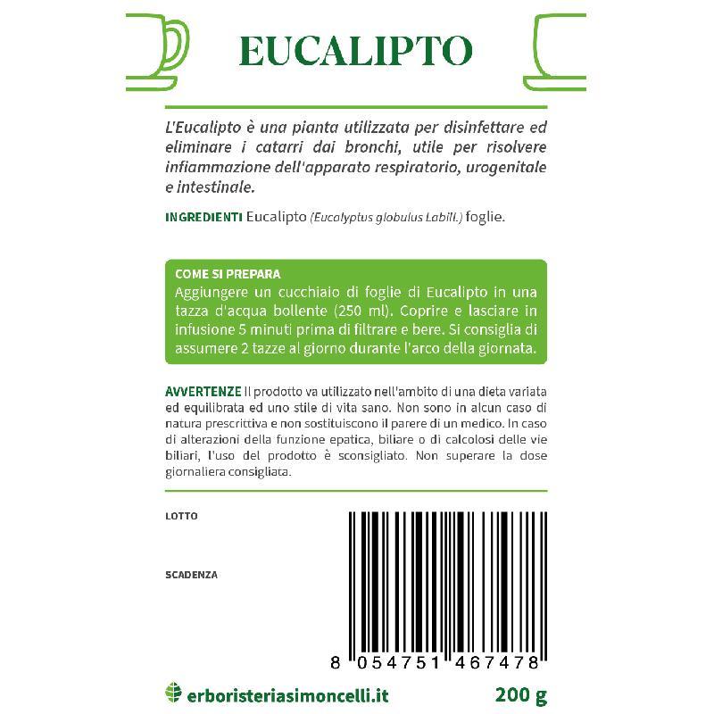 Tisana Eucalipto Erboristeria Simoncelli