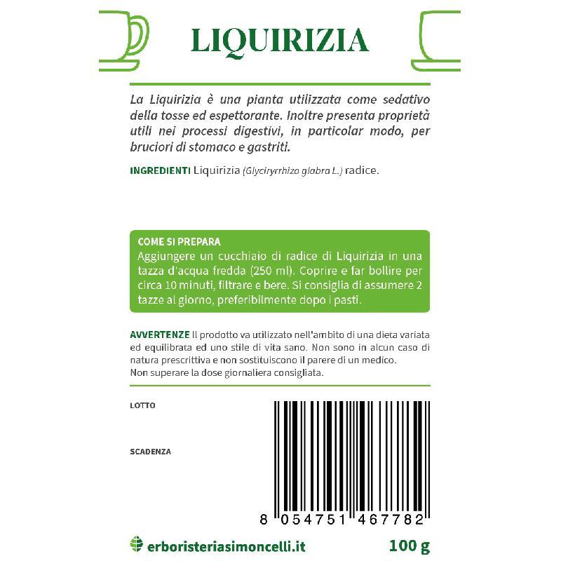 Tisana Liquirizia Erboristeria Simoncelli