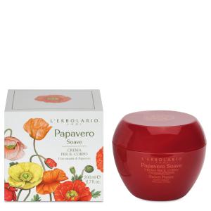 Crema  per il corpo papavero soave