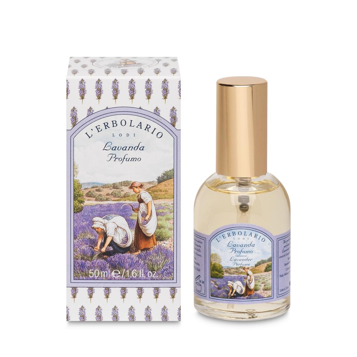 Profumo Lavanda L'Erbolario. Flacone da 50 ml.