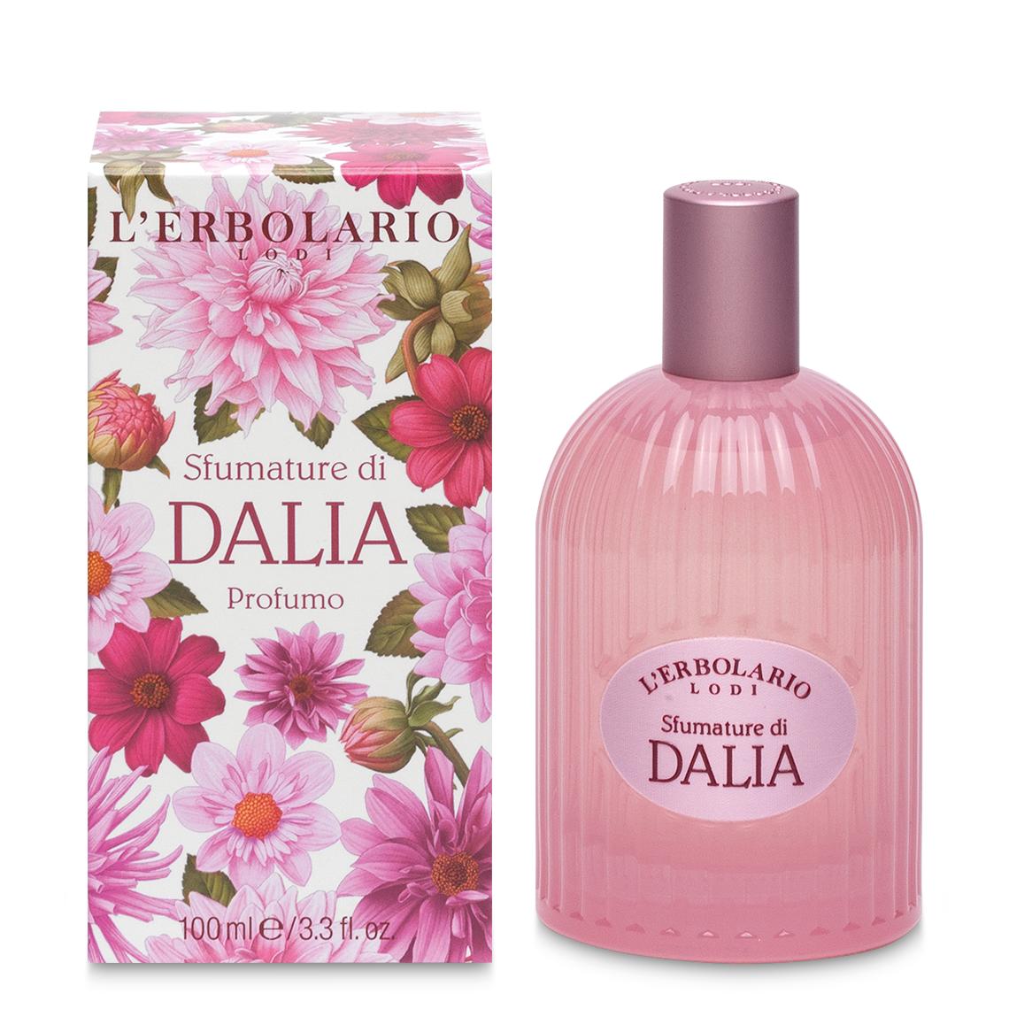 Profumo Sfumature di Dalia L'Erbolario. Flacone da 100ml