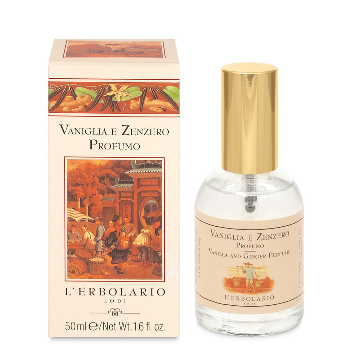 Profumo Vaniglia e Zenzero L'Erbolario. 50 ml