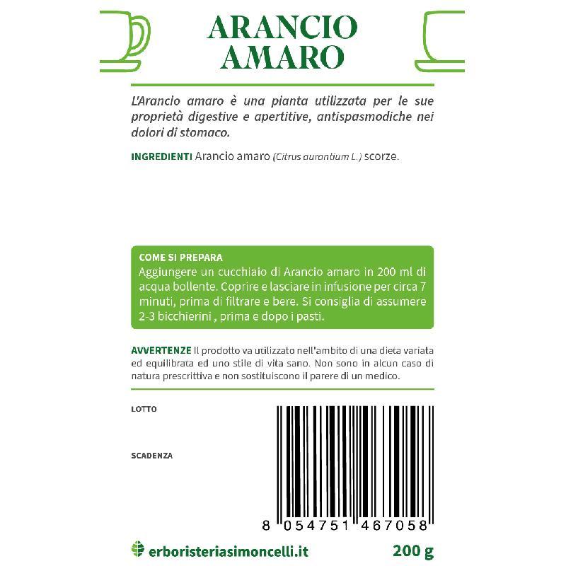 Tisana Arancio Amaro Erboristeria Simoncelli