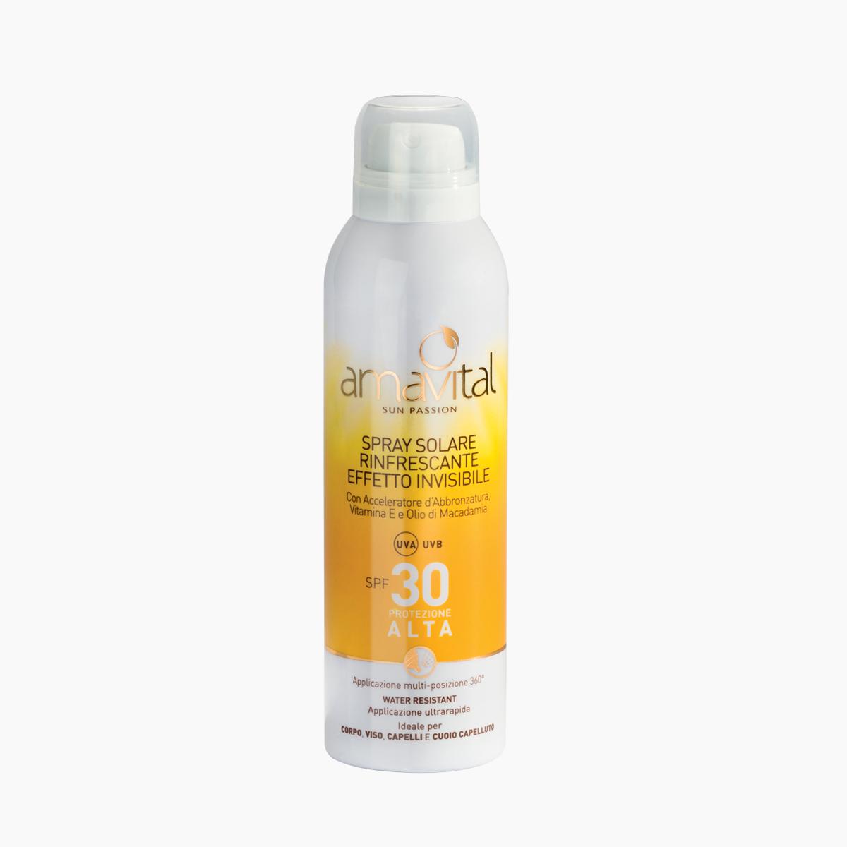 Spray Solare Rinfrescante SPF 30 Amavital