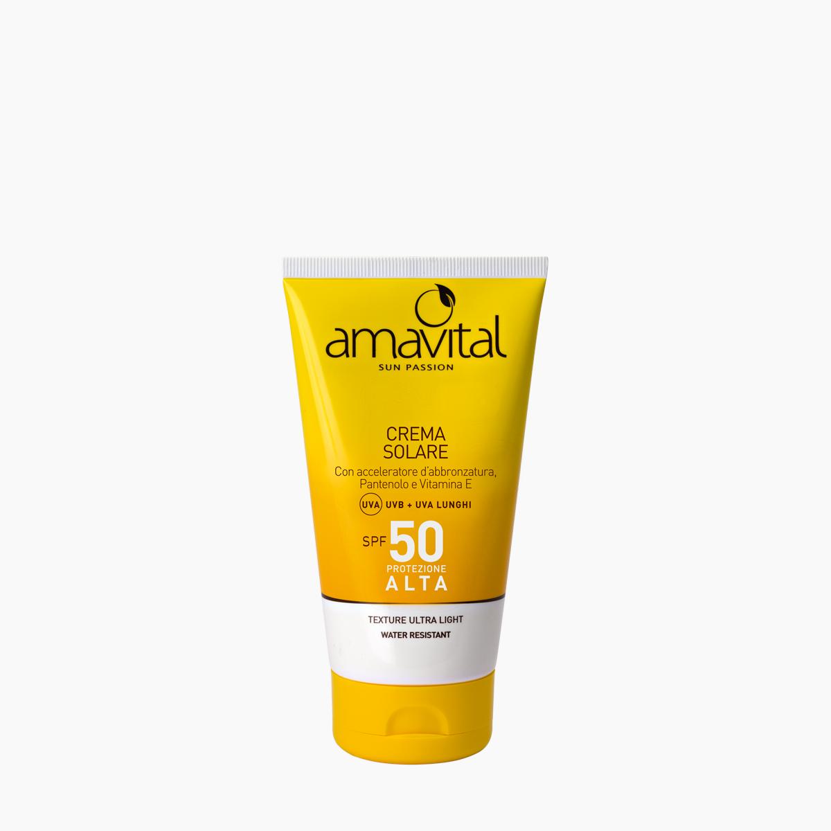 Crema Solare SPF 50 Amavital