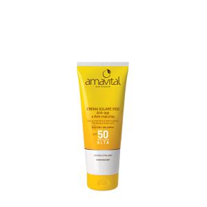 Sun passion crema solare viso spf 50 anti-age e anti-macchia