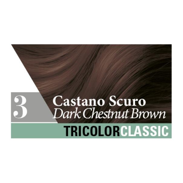 Tricolor Classic Colorazione Permanente 3 Castano Scuro Specchiasol