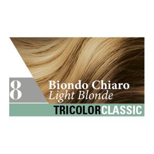 Tricolor classic colorazione permanente 8 biondo chiaro