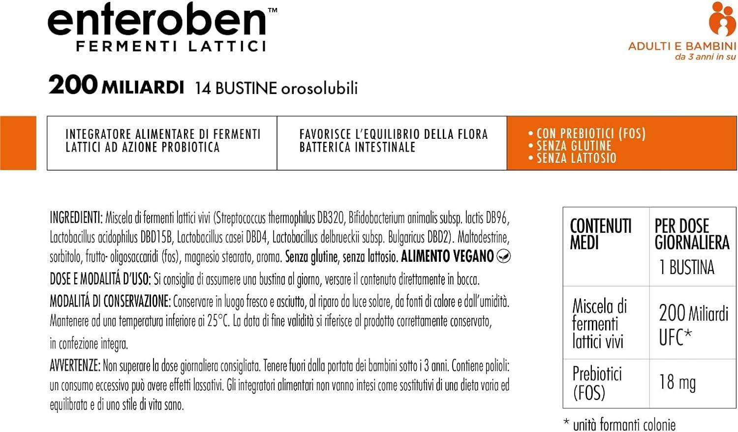 Entoreben 200 MLD Fermenti Lattici