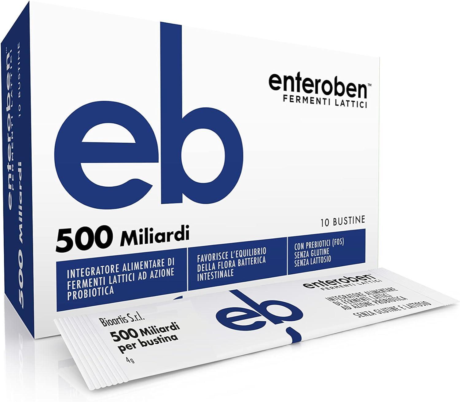 Enteroben 500 MLD Fermenti Lattici