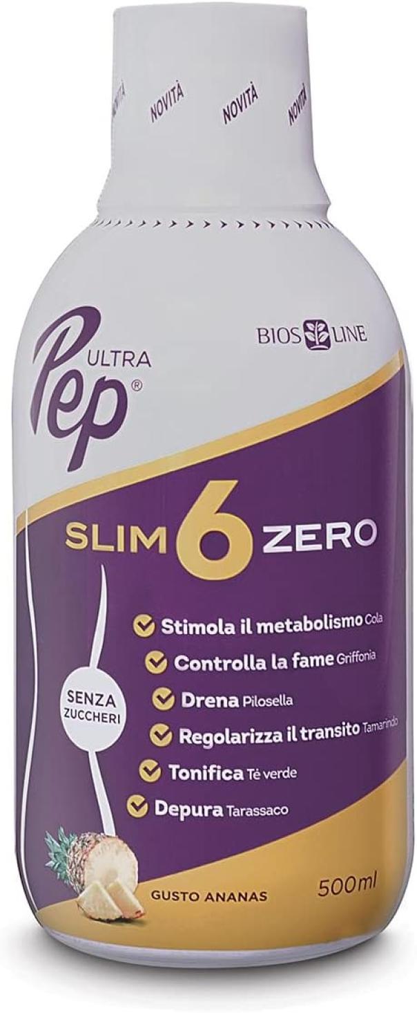 Ultra Pep Slim 6 Zero Gusto Ananas Bios Line