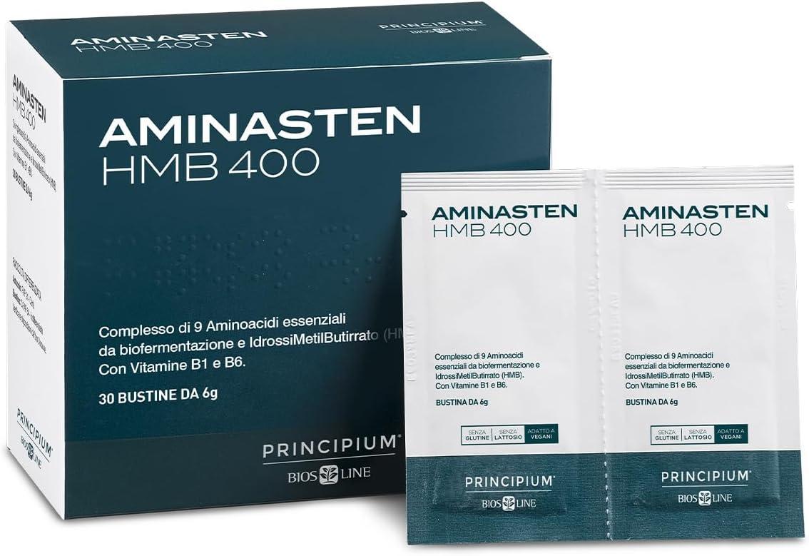 Principium Aminasten HMB 400 30 bustine 6 g Bios Line 