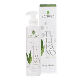 Nature's tulipano bianco crema corpo fluida