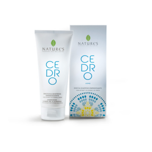 Nature's cedro doccia shampoo energizzante